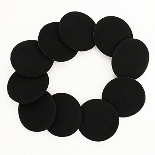 5 Pairs Black Earpads Replacement Foam Cushions Ear Pads Cover Pillow Cups Compatible with Sony MDR-IF120 Headphones Earphones