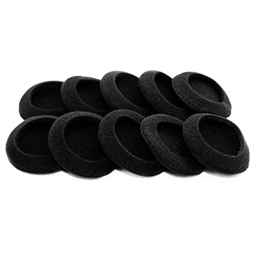 5 Pairs Black Earpads Replacement Foam Cushions Ear Pads Cover Pillow Cups Compatible with Sony MDR-IF120 Headphones Earphones
