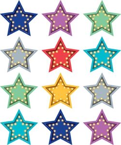 teacher created resources marquee stars magnetic accents