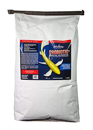 Blue Ridge Fish Food [25lb], Probiotic Plus 3/16" Floating Pellet, Koi and Goldfish