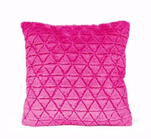 pop shop both stylish pillow, 16-inch, pink