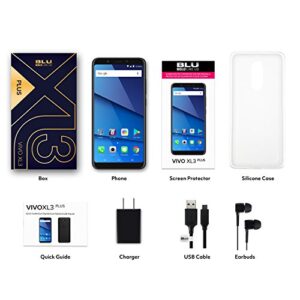 BLU Vivo XL3 Plus - 6.0” HD+18:9 Display Smartphone with Qualcomm Snapdragon – Black