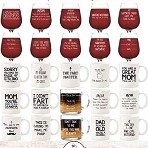 My Favorite Child Gave Me This Funny Coffee Mug - Best Mom & Dad Gifts - Gag Bday Present Idea from Daughter, Son, Kids - Novelty Birthday Gift for Dad, Mom, Parents - Fun Cup for Men, Women, Him, Her