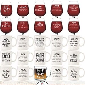 My Favorite Child Gave Me This Funny Coffee Mug - Best Mom & Dad Gifts - Gag Bday Present Idea from Daughter, Son, Kids - Novelty Birthday Gift for Dad, Mom, Parents - Fun Cup for Men, Women, Him, Her