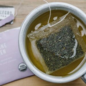 Allegro Tea Organic Jasmine Green Tea Bags, 20 Count