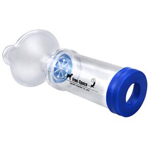 Free-Space Cat/Dog Inhaler Spacer,Feline/Cannie Aerosol Chamber Inhaler for Cats/Dogs,Come with 2 Size Mask and Instruction (Two Mask)