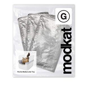 modkat litter tray liners (3-pack) - liner type g
