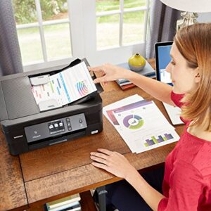 Brother Wireless All-in-One Inkjet Printer, MFC-J895DW, Multi-function Color Printer, Duplex Printing, NFC One Touch to Connect Mobile Printing, Amazon Dash Replenishment Enabled, Black, Standard