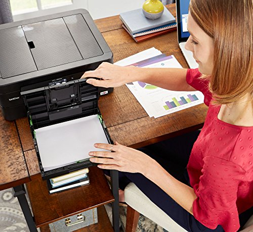 Brother Wireless All-in-One Inkjet Printer, MFC-J895DW, Multi-function Color Printer, Duplex Printing, NFC One Touch to Connect Mobile Printing, Amazon Dash Replenishment Enabled, Black, Standard