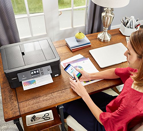 Brother Wireless All-in-One Inkjet Printer, MFC-J895DW, Multi-function Color Printer, Duplex Printing, NFC One Touch to Connect Mobile Printing, Amazon Dash Replenishment Enabled, Black, Standard