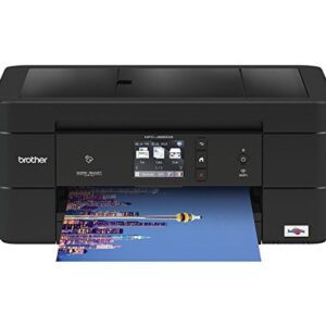 Brother Wireless All-in-One Inkjet Printer, MFC-J895DW, Multi-function Color Printer, Duplex Printing, NFC One Touch to Connect Mobile Printing, Amazon Dash Replenishment Enabled, Black, Standard