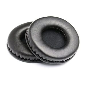 vekeff 1pair replacement ear pads earpuds ear cushions cover for sony mdr-v55 v500dj, mdr-7502 headphones 80mm cushions