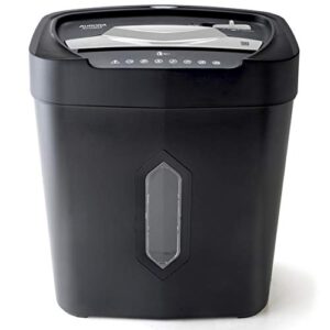 Aurora AU1230XA Anti-Jam 12-Sheet Crosscut Paper and Credit Card Shredder with 5.2-gallon Wastebasket