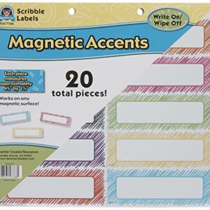 Teacher Created Resources Scribble Labels Magnetic Accents