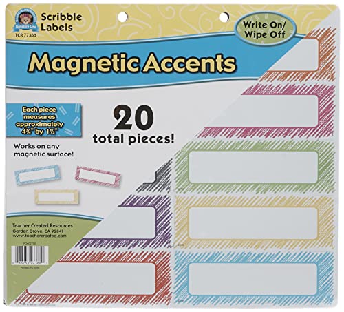 Teacher Created Resources Scribble Labels Magnetic Accents