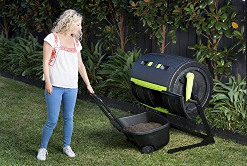 RSI MCT-MC Maze Compost Tumbler, Black