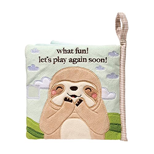 Douglas Baby Stanley Sloth Soft Plush Activity Book