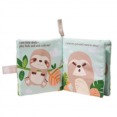 Douglas Baby Stanley Sloth Soft Plush Activity Book