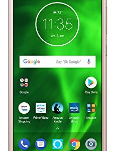 Moto G6 with Alexa Hands-Free – 32 GB – Unlocked (AT&T/Sprint/T-Mobile/Verizon) – Oyster Blush - Prime Exclusive Phone