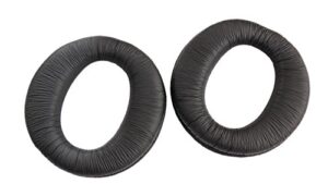 1 pair earpads repair parts for koss ur20 ur-20 sb40 ur-30 ur30 headphones (leather) (black)