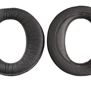 1 Pair Earpads Repair Parts for Koss UR20 UR-20 SB40 UR-30 UR30 Headphones (Leather) (Black)