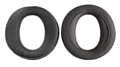 1 Pair Earpads Repair Parts for Koss UR20 UR-20 SB40 UR-30 UR30 Headphones (Leather) (Black)