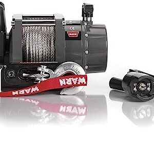 WARN 99963 5000 DC Series 12V Electric Winch, Black