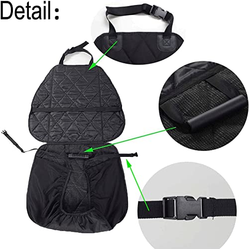 AsFrost Dog Seat Cover Cars Trucks SUVs, Thick 600D Heavy Duty Pets Car Seat Cover, Waterproof & Wear-Resistant Durable Nonslip Backing & Hammock Convertible