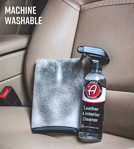 Adam's Interior Scrubbing Mitt - Agitate Surfaces to Quickly Remove Stubborn Dirt or Stains - Safe for Interior Surfaces