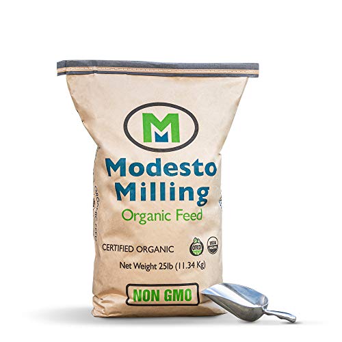 Modesto Milling Organic, Non GMO Rabbit & Chinchilla Pellets, 25 lbs; Item# 5044