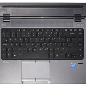 HP 2018 Elitebook 840 G1 14" HD LED-backlit anti-glare Laptop Computer, Intel Dual-Core i5-4300U up to 2.9GHz, 16GB RAM, 256GB SSD, USB 3.0, Bluetooth, Window 10 Pro (Renewed)