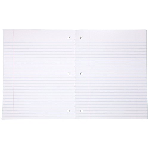 Mead Notebook, 1 Subject, Wide Ruled Paper, 80 Sheets, 10-1/2" x 8", Wireless Neatbook, Black (05222AA5)