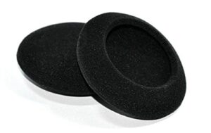 5 pairs black replacement foam sponge ear pads pillow earpads cushion cover cups repair parts compatible with sony mdr-if245rk rk mdrif245rk wireless headphones headset earphones