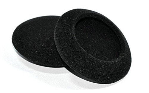 5 Pairs Black Replacement Foam Sponge Ear Pads Pillow Earpads Cushion Cover Cups Repair Parts Compatible with Sony MDR-IF245RK RK MDRIF245RK Wireless Headphones Headset Earphones