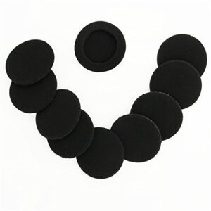 5 Pairs Black Replacement Foam Sponge Ear Pads Pillow Earpads Cushion Cover Cups Repair Parts Compatible with Sony MDR-IF245RK RK MDRIF245RK Wireless Headphones Headset Earphones