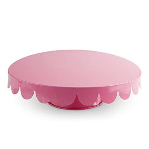 cakewalk (party) cakewalk pink metal cake stands, one size,6850