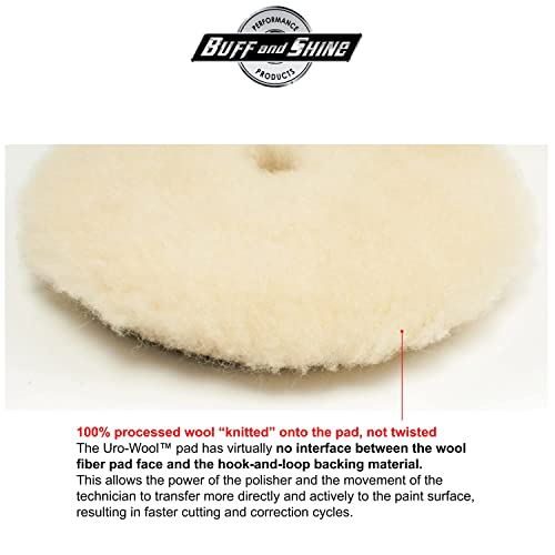 Buff N Shine 5 Inch Uro-Wool Aggresive Cutting Pad