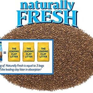 Naturally Fresh Cat Litter - Walnut-Based Quick-Clumping Kitty Litter, Unscented , 26 lb (23001)