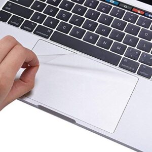se7enline compatible with macbook pro touch pad protector track pad cover unti-scratch unti-water for mac pro 13" with/without touch bar 2016-2023 a1706/a1708/a1989/a2159 (2 pack), clear