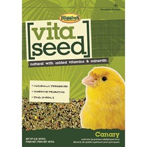 higgins vita seed canary bird food 2 lb bag. (fast by just jak's pet market