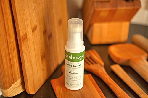 Bamboogle Butcher Block Mineral Oil - 2 Pack - No Mess Easy Applicator, white (VC2P-CBO-5)