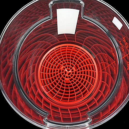 DETAIL GUARDZ The Dirt Lock Car Wash Bucket Insert (Red)