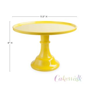 Twine Yellow Melamine Cake Stand, Cupcake Stand, Home Decor, Food Service, Dessert Accessory, Yellow, Set of 1