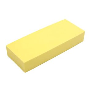 uxcell 7" x 2.76" x 1.2" car wash sponge soft sponge pva water absorbing foam sponge for car washing cleaning yellow