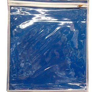 Judaica Place Clear Plastic Protector for Prayer Shawl Tallis/Tefillin Bag (Large Tallis Bag 15.75" x 15.75")