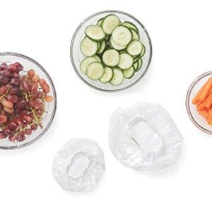 Fox Run - 11639 Fox Run Plastic Bowl Covers, 1.75 x 6 x 10 inches, Clear