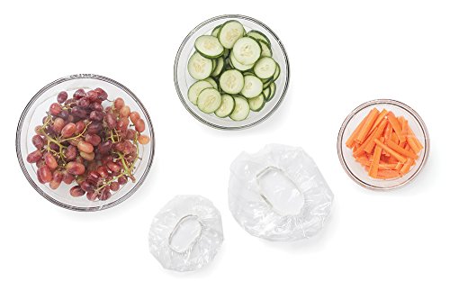 Fox Run - 11639 Fox Run Plastic Bowl Covers, 1.75 x 6 x 10 inches, Clear