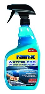 rain-x 620100 waterless car wash and rain repellent, 32 fl. oz.