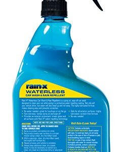 Rain-X 620100 Waterless Car Wash and Rain Repellent, 32 fl. oz.