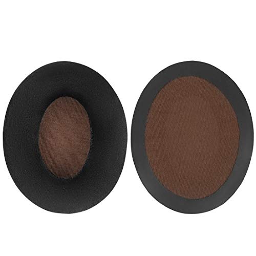 Geekria Comfort Velour Replacement Ear Pads for Sennheiser Momentum On-Ear Momentum 2.0 On-Ear Momentum 2.0 On-Ear Wireless Headphones Earpads, Headset Ear Cushion Repair Parts (Black Velvet)